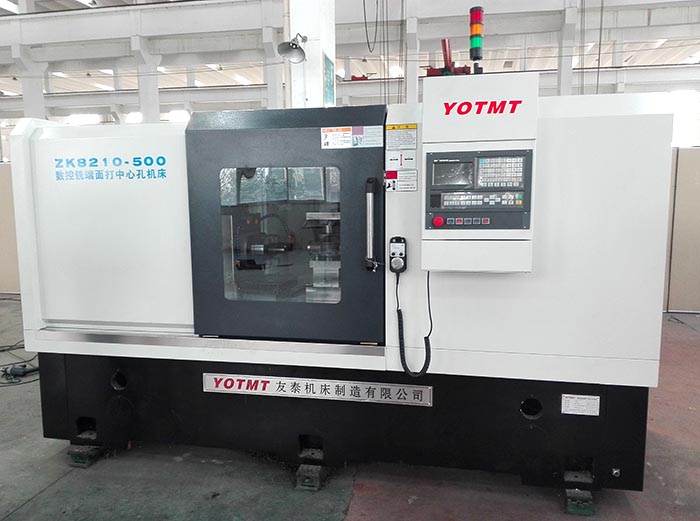 電(dian)動三輪(lun)車後橋(qiao)數控專(zhuān)用機床(chuang)正面圖(tú)