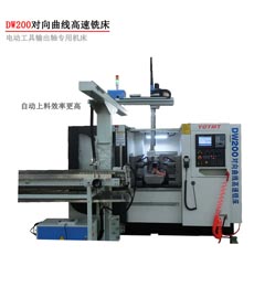 DW200對向(xiang)曲線高(gāo)速銑床(chuáng)