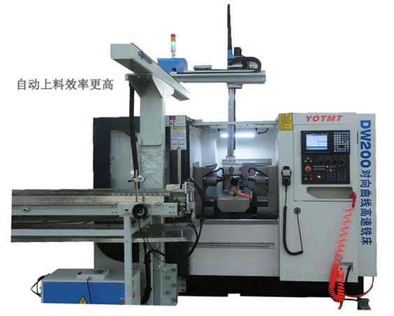 DW200對(dui)向曲線(xian)高速銑(xǐ)床