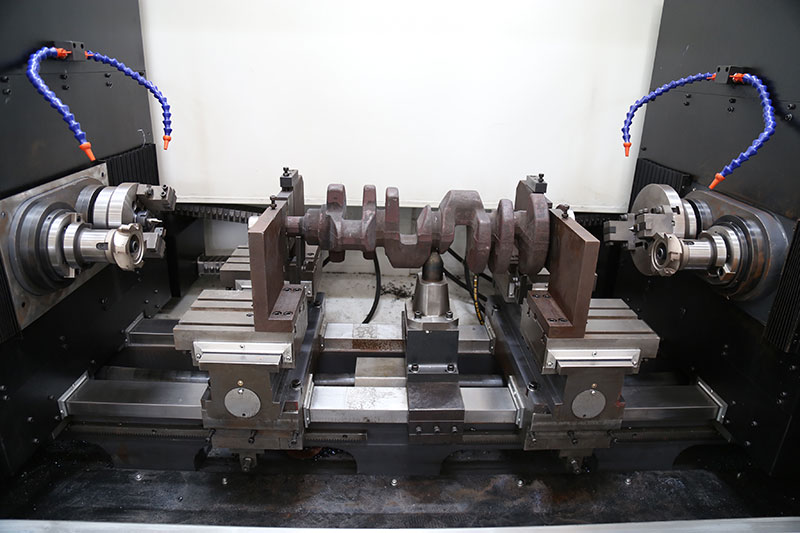 曲軸銑端(duān)面打中心孔(kǒng)機床